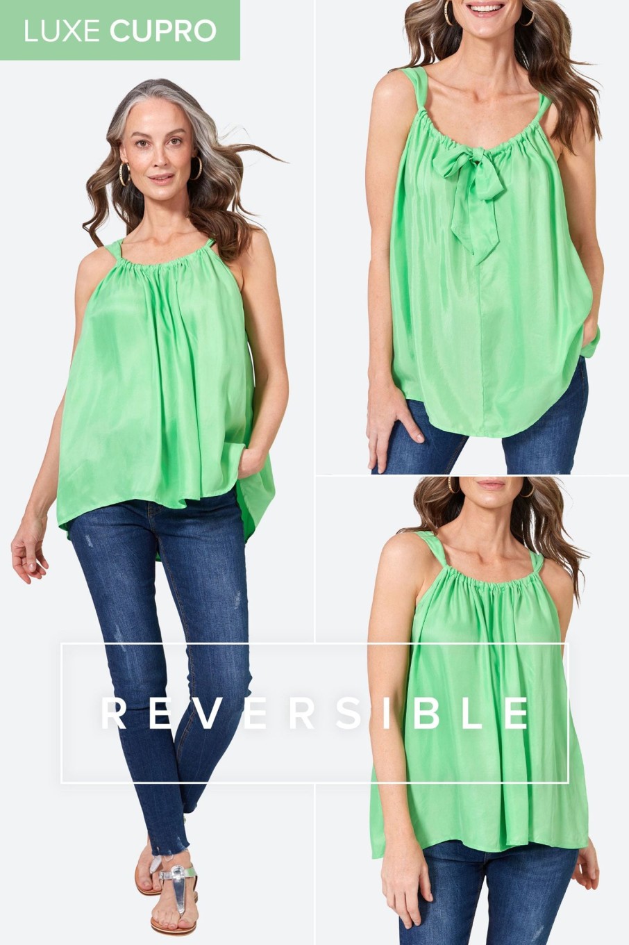 Clothing eb&ive Tanks | Elixir Tank - Kiwi