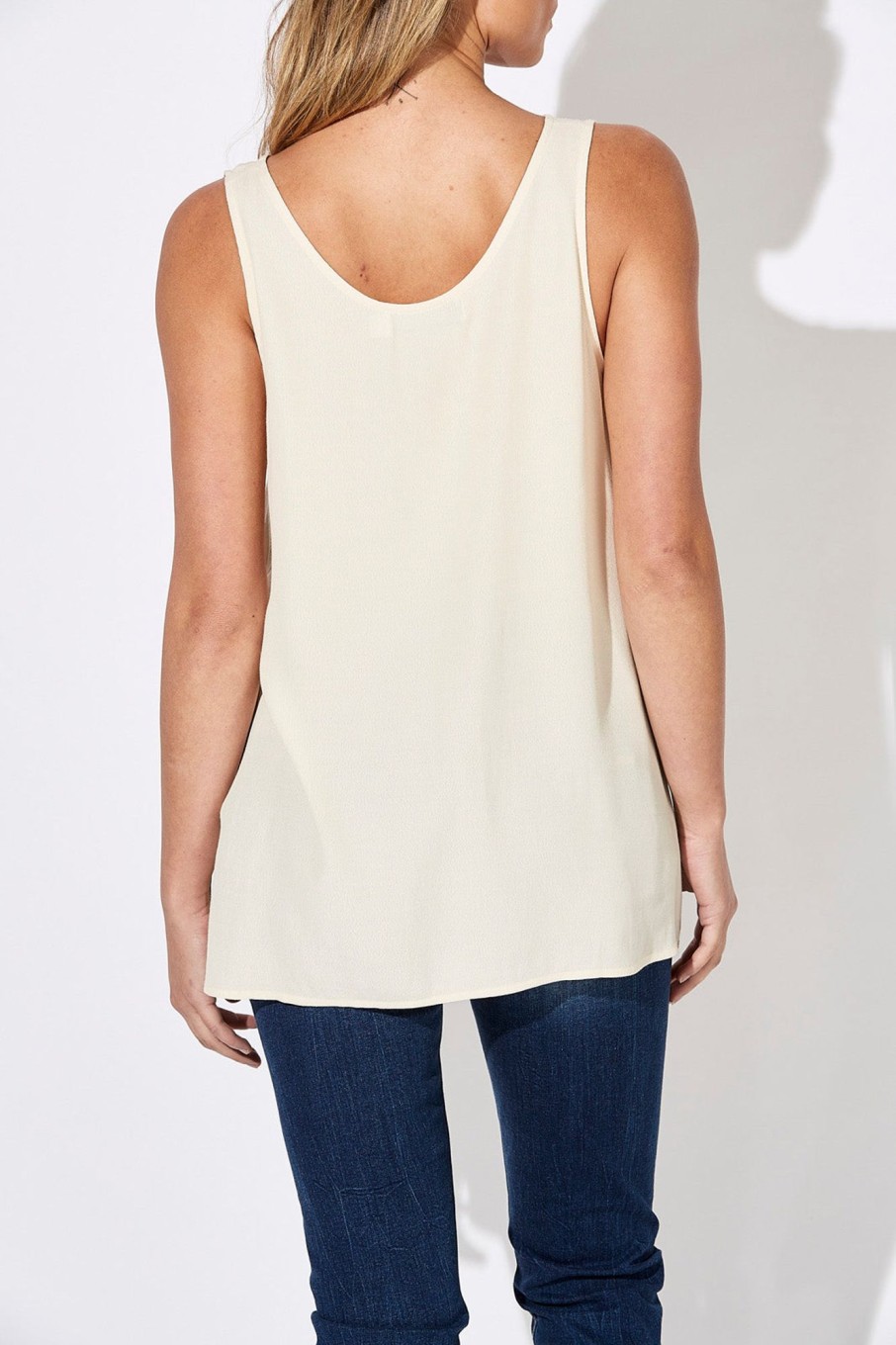 Clothing eb&ive Tanks | Basic Tank - Bisque