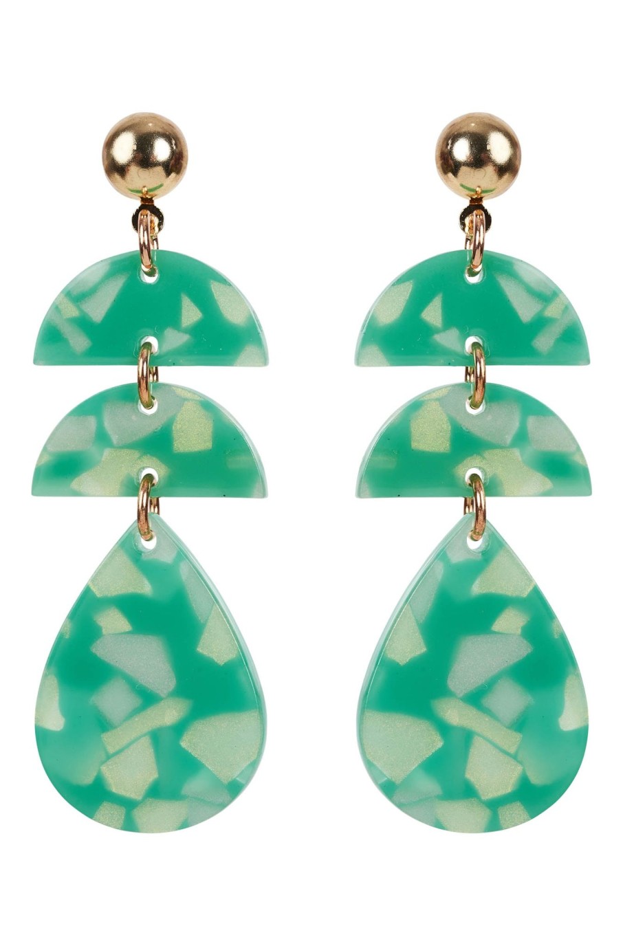 Accessories eb&ive Earrings | Elan Drop Earring - Meadow