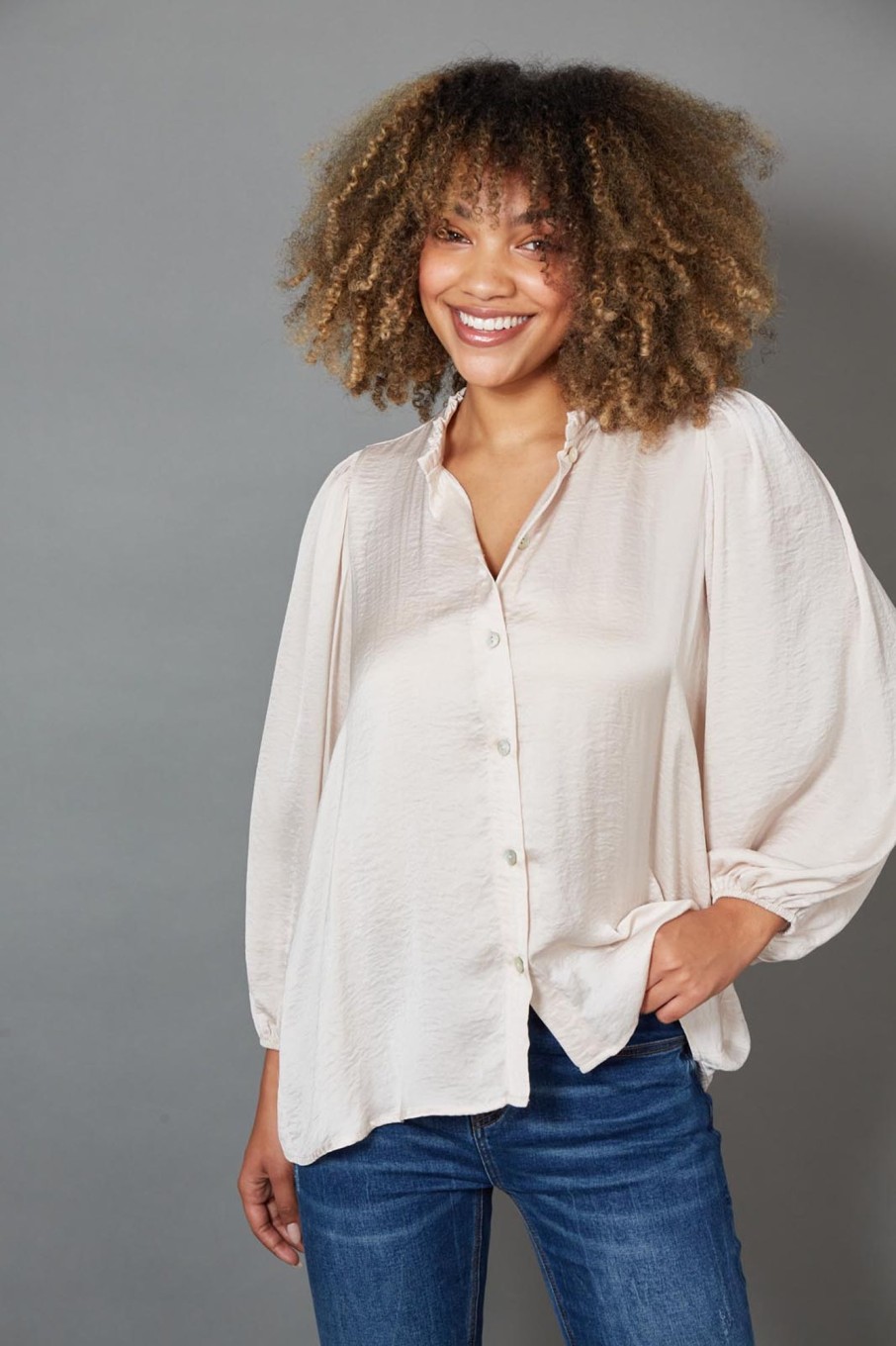 Clothing eb&ive Blouses | Winona Blouse - Pearl