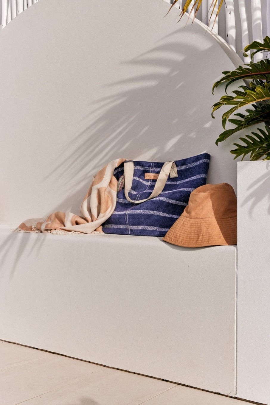 Accessories eb&ive | La Vie Beach Bag - Sapphire