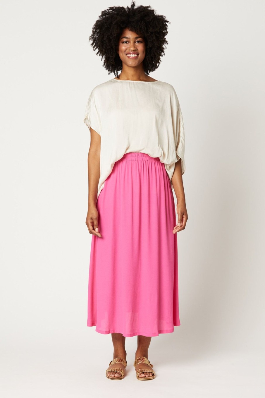 Clothing eb&ive Skirts | Tribal Skirt - Flamingo