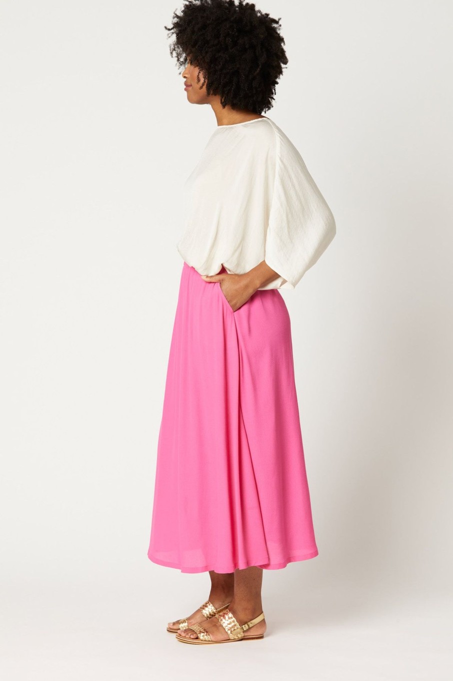 Clothing eb&ive Skirts | Tribal Skirt - Flamingo