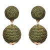 Accessories eb&ive Earrings | Studio Ball Earring - Khaki