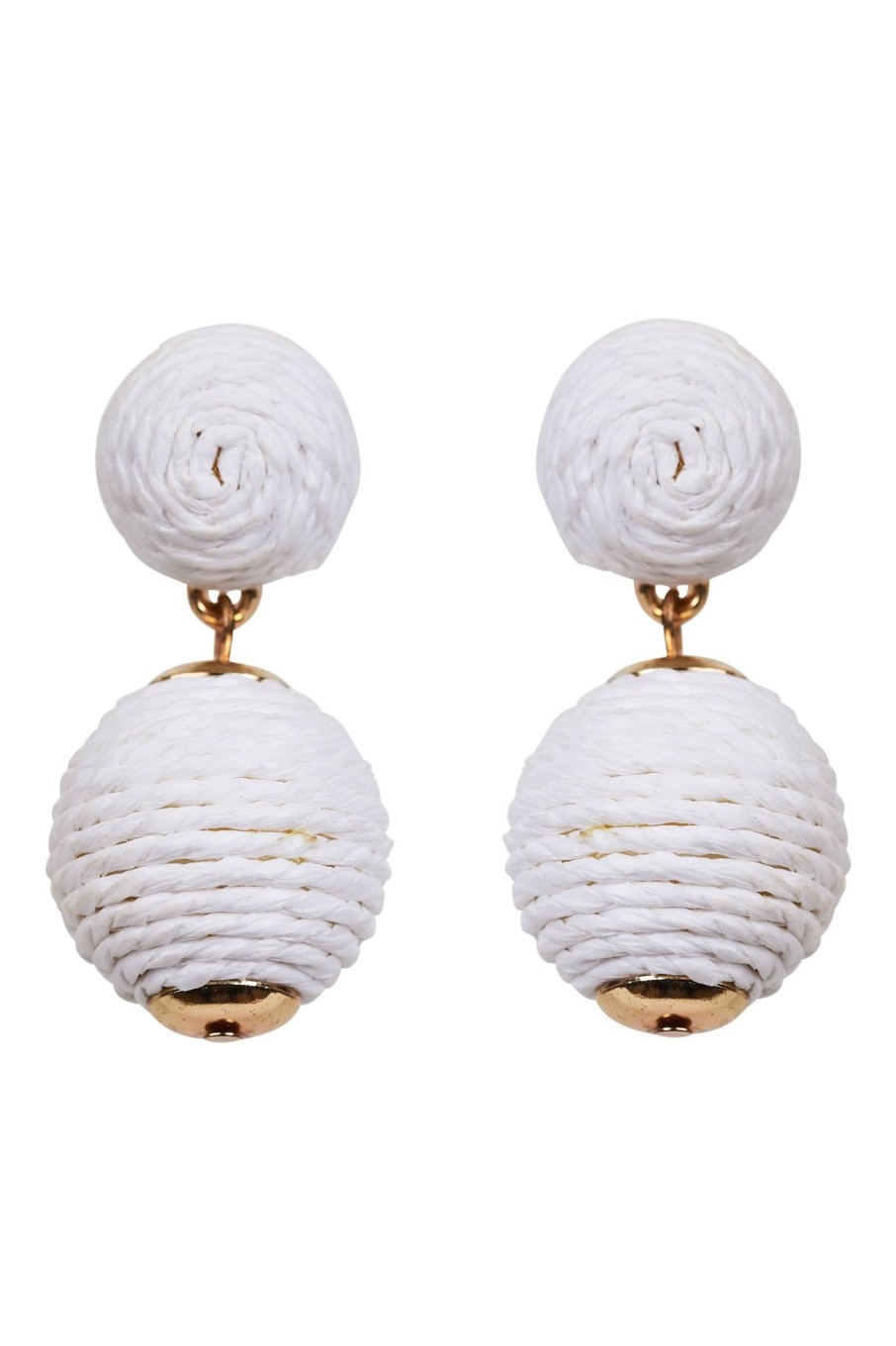 Accessories eb&ive Earrings | Studio Ball Earring - Salt