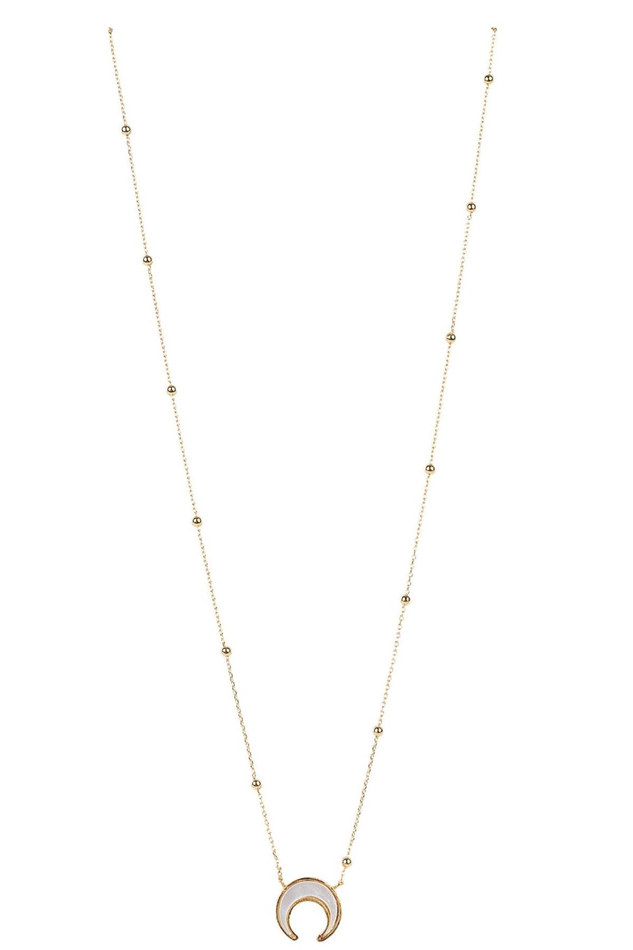 Accessories eb&ive Necklaces | Legacy Necklace - Half Moon Rising