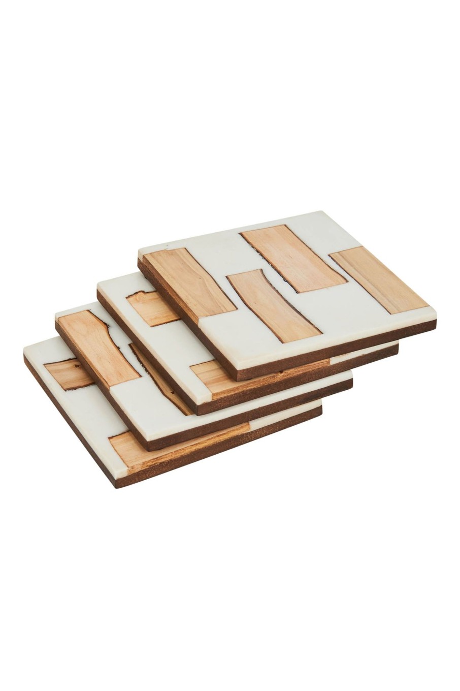 Homewares eb&ive | Alma Coaster Set - Ivory