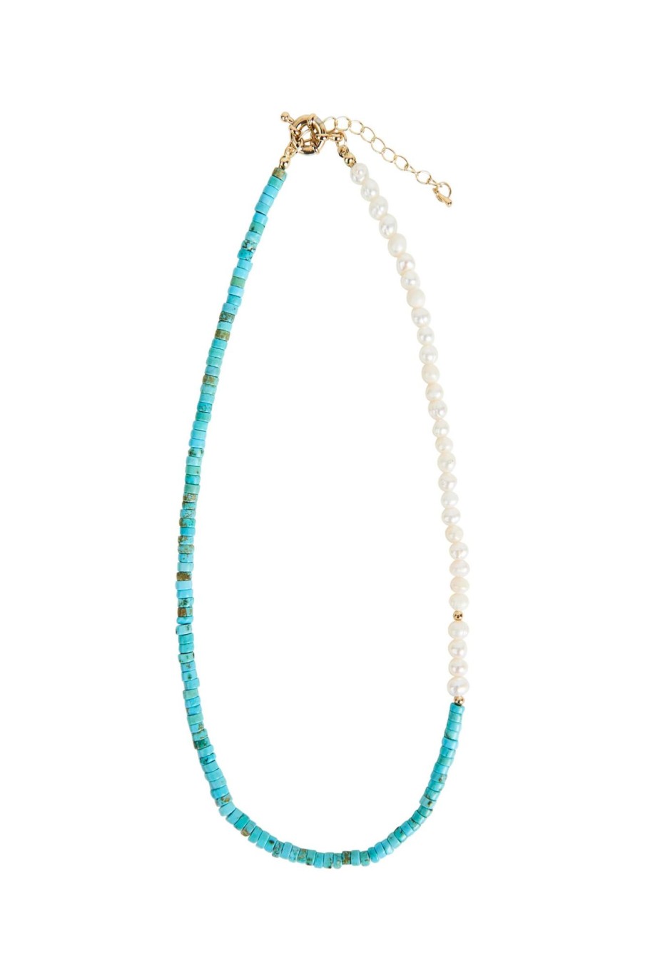 Accessories eb&ive Necklaces | Plumeria Pearl Necklace - Capri