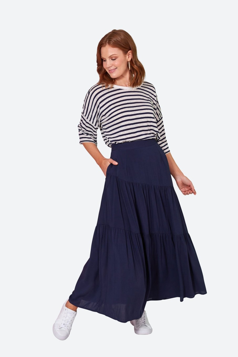 Clothing eb&ive Skirts | Esprit Maxi Skirt - Sapphire