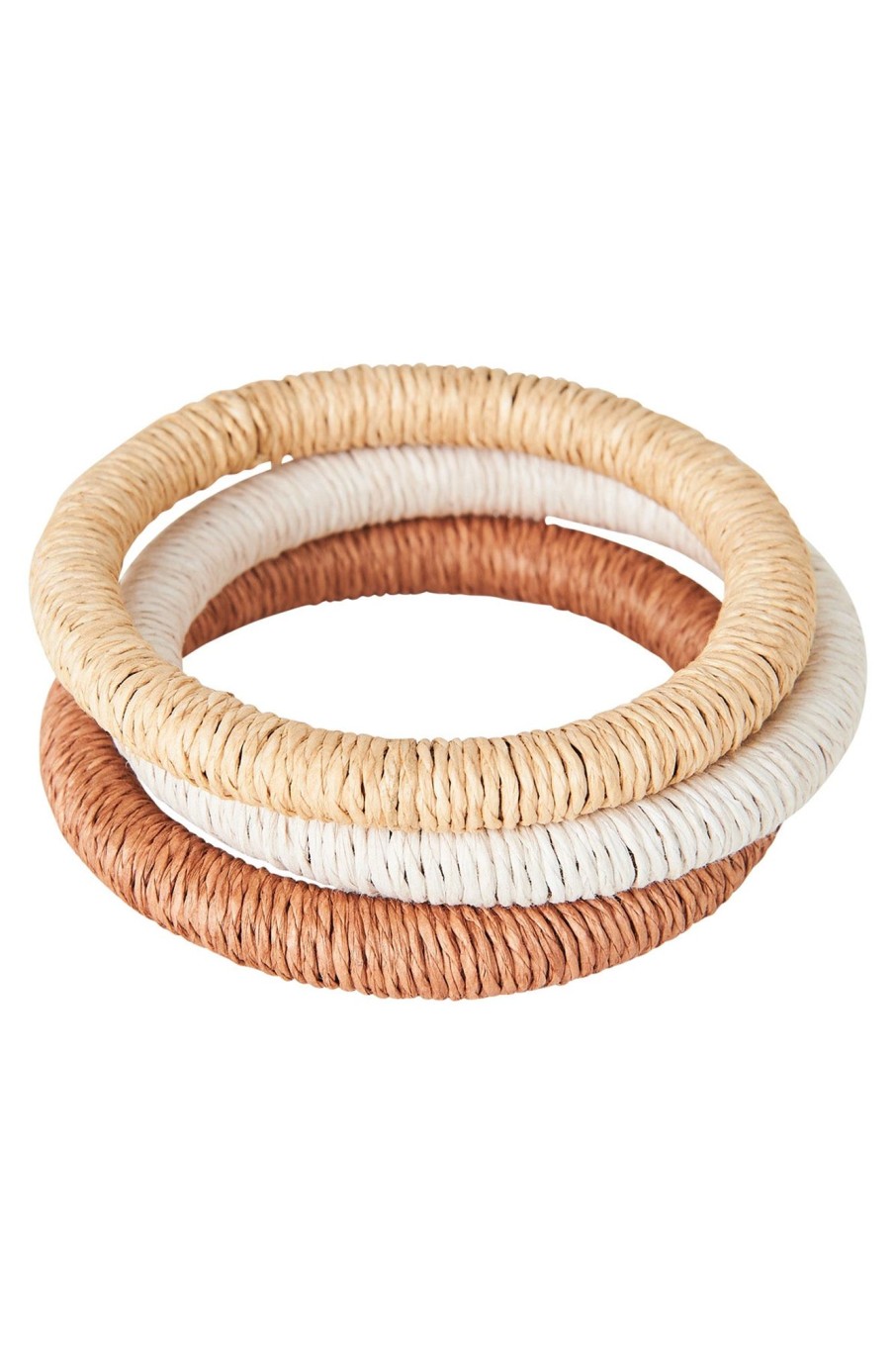 Accessories eb&ive Bracelets & Bangles | Urban Bangle Set - Natural Mix