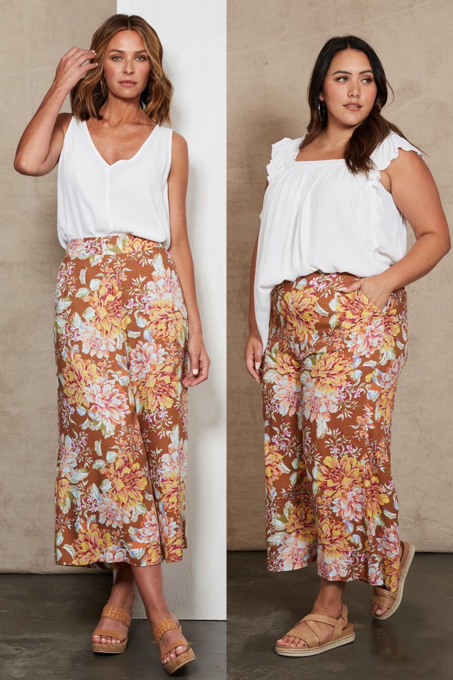 Clothing eb&ive Pants | Plumeria Pant - Clay Jardin