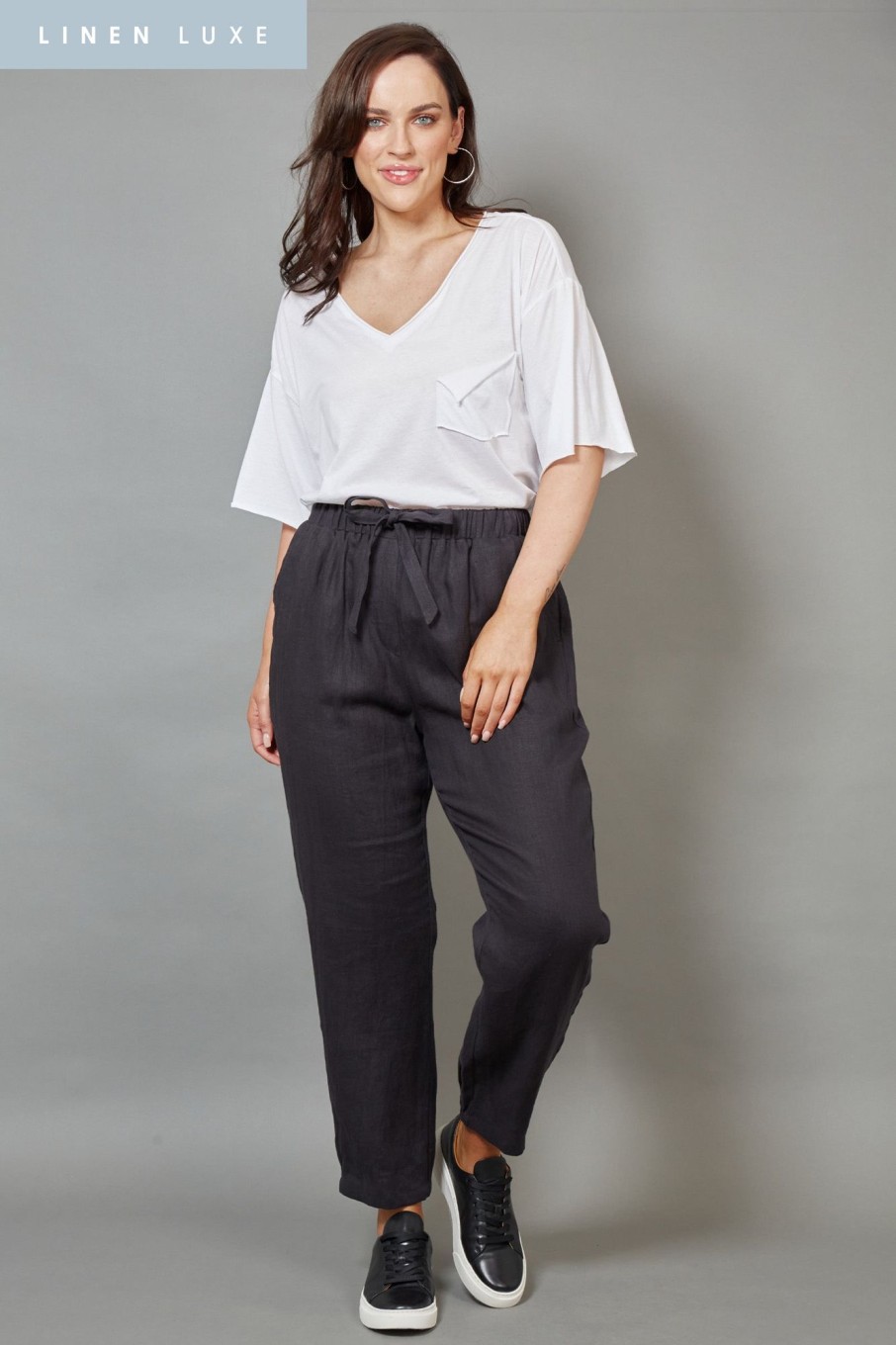 Clothing eb&ive Pants | Diaz Relaxed Pant - Shale