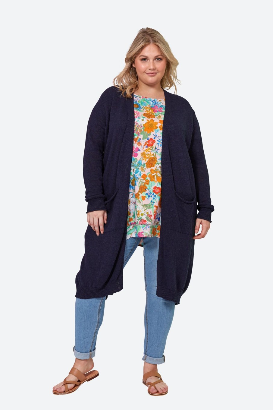 Clothing eb&ive Cardigans | Jovial Cardigan - Sapphire