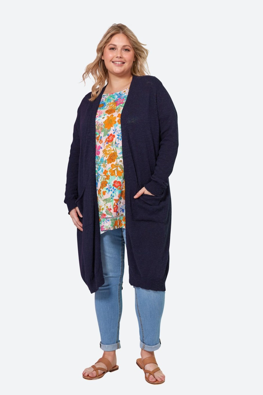 Clothing eb&ive Cardigans | Jovial Cardigan - Sapphire