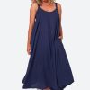 Clothing eb&ive Maxi Dresses | Verve Tank Maxi - Sapphire