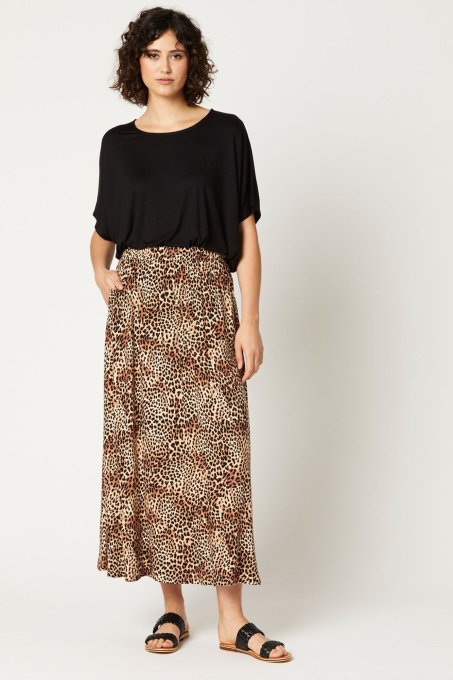 Clothing eb&ive Skirts | Tribal Skirt - Cheetah