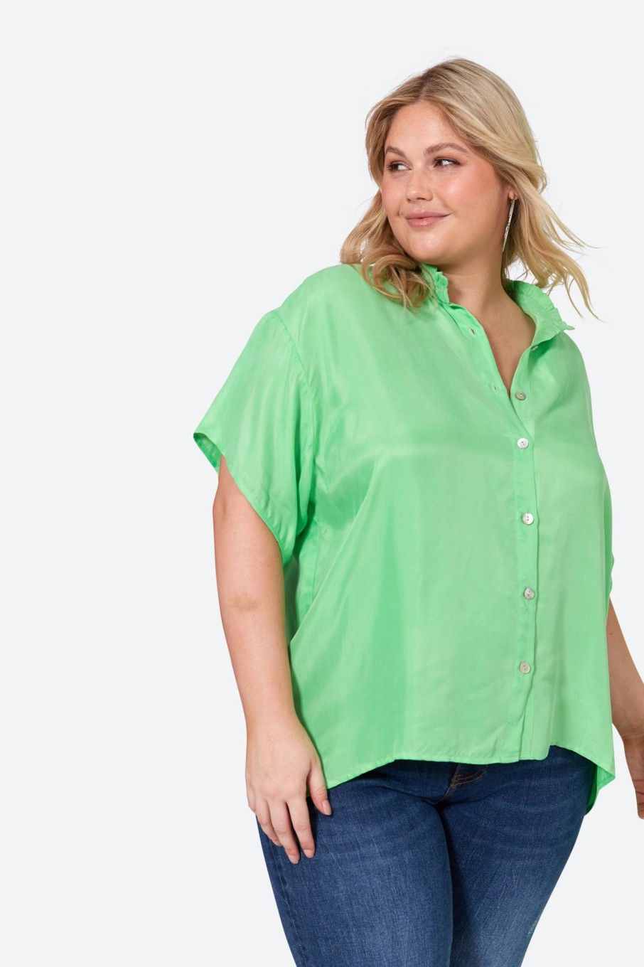 Clothing eb&ive Shirts | Elixir Shirt - Kiwi