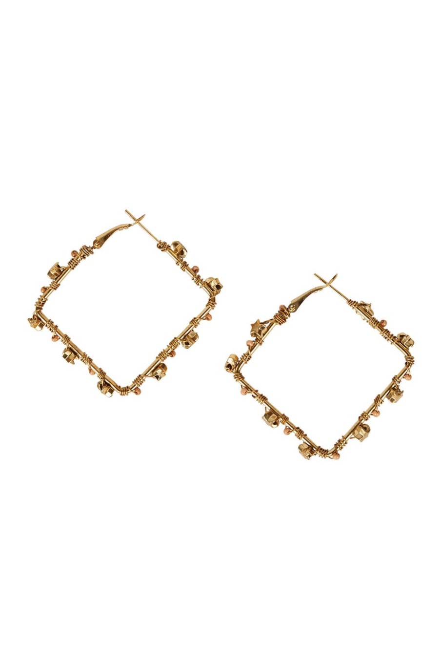 Accessories eb&ive Earrings | Tyra Earring - Gold Square