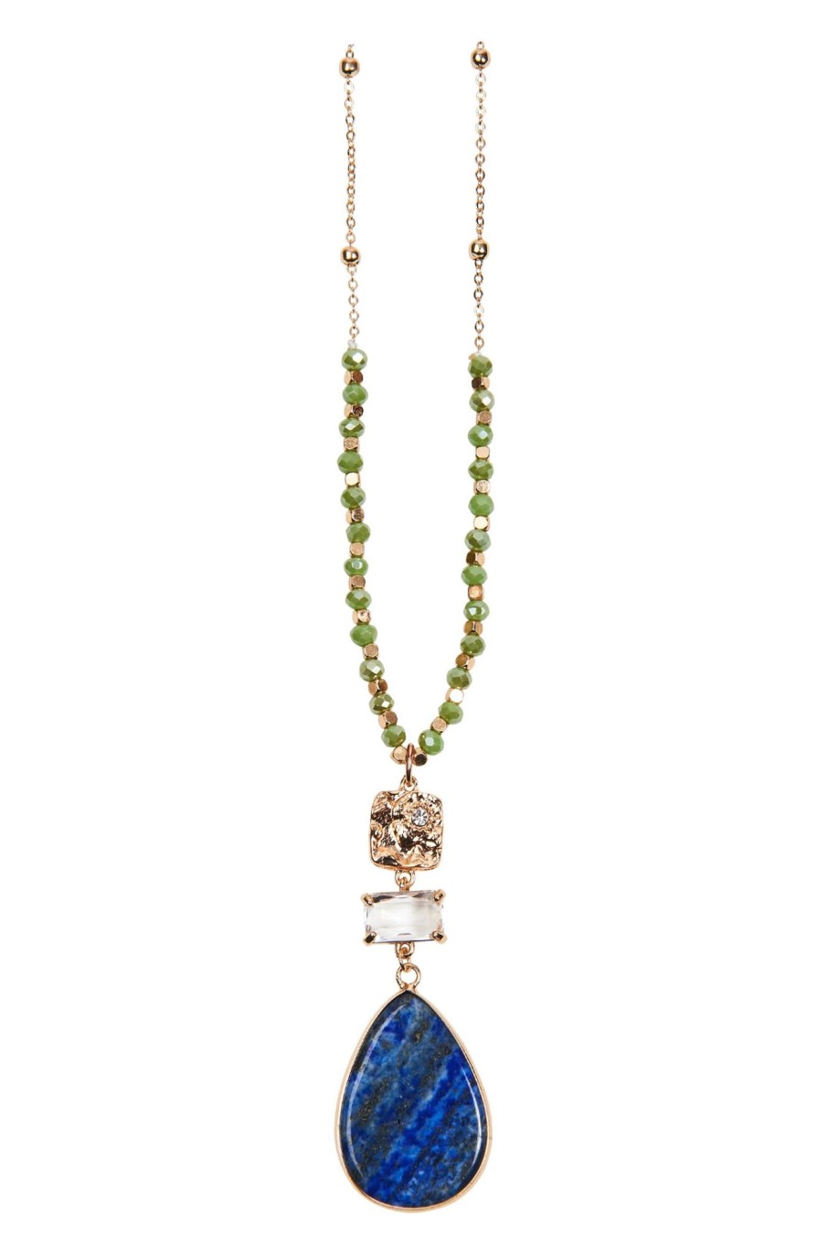 Accessories eb&ive Necklaces | Solace Necklace - Sapphire