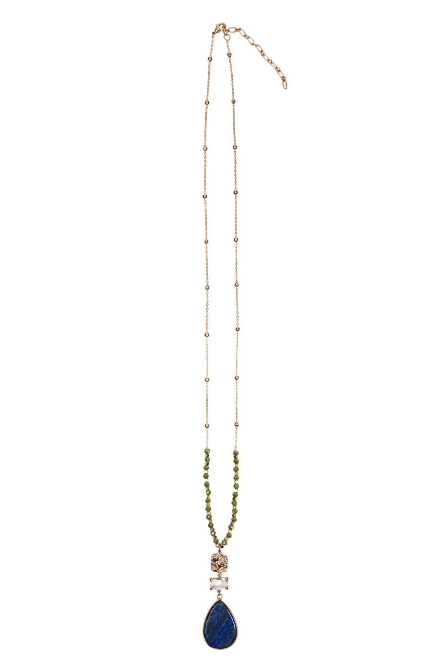 Accessories eb&ive Necklaces | Solace Necklace - Sapphire