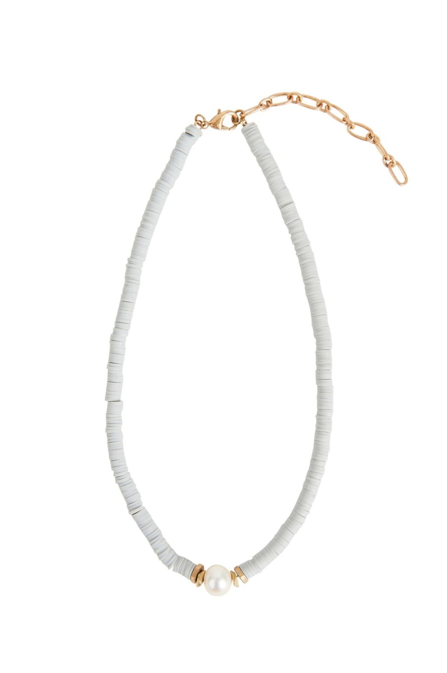 Accessories eb&ive Necklaces | Casa Blanca Necklace - Grey