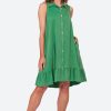 Clothing eb&ive Mid-Length Dresses | Elan Sleeveless Dress - Meadow