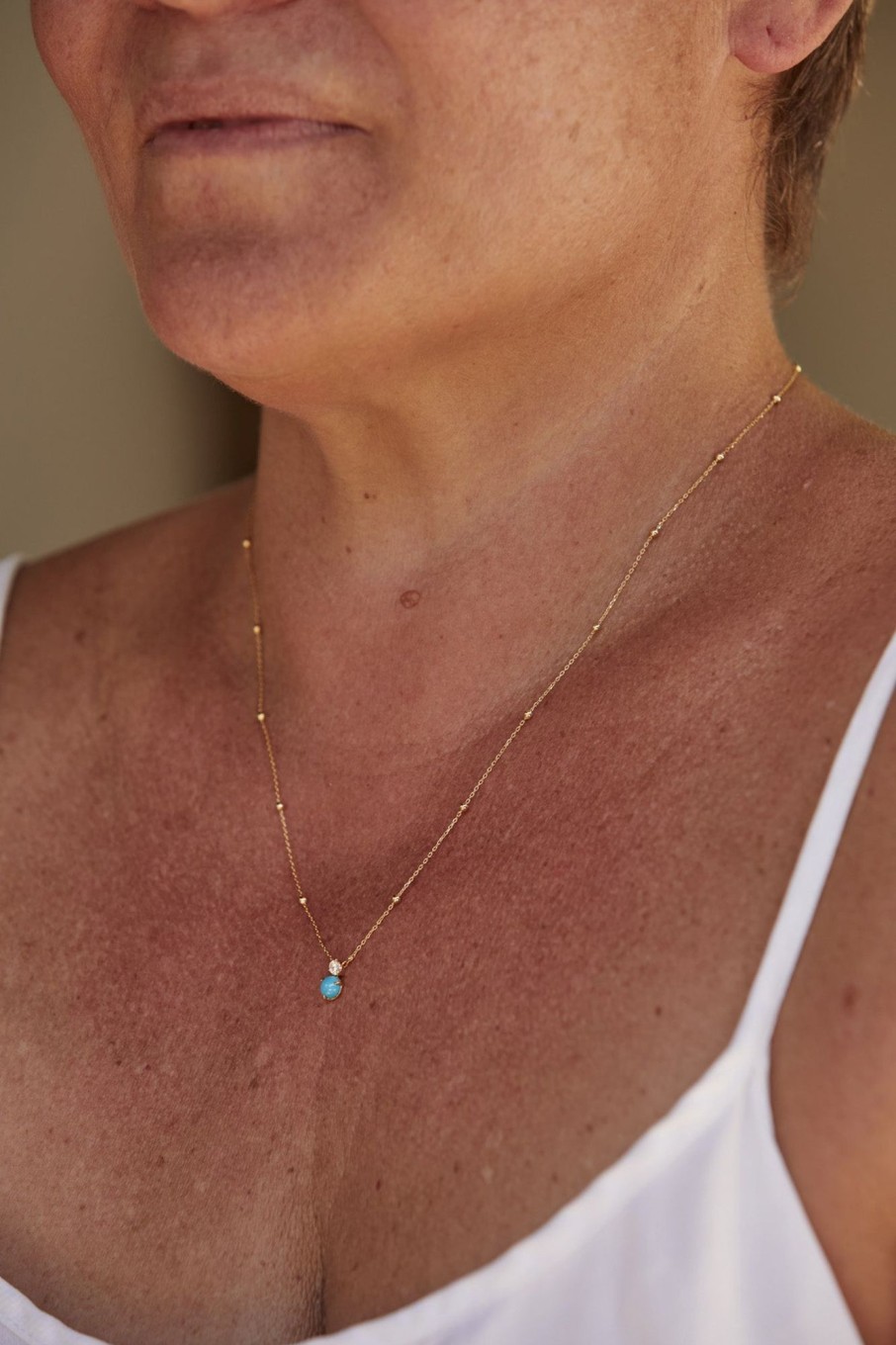 Accessories eb&ive Necklaces | Instinctive Necklace - Turquoise