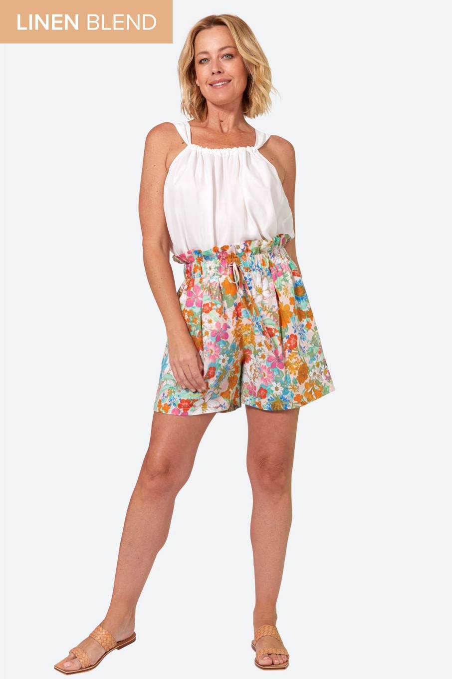 Clothing eb&ive Shorts | Verve Short - Pink Flourish