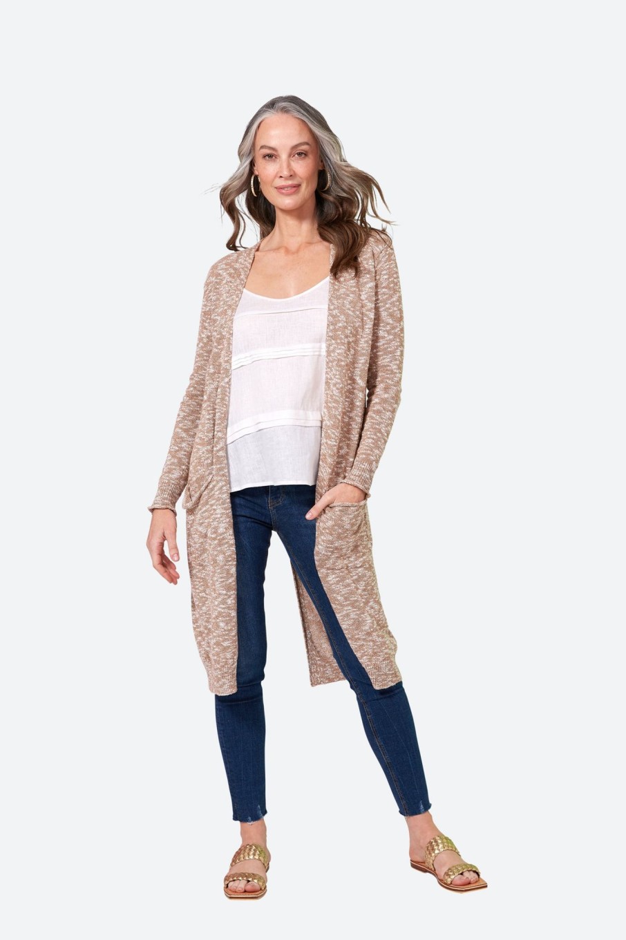 Clothing eb&ive Cardigans | Jovial Cardigan - Toffee