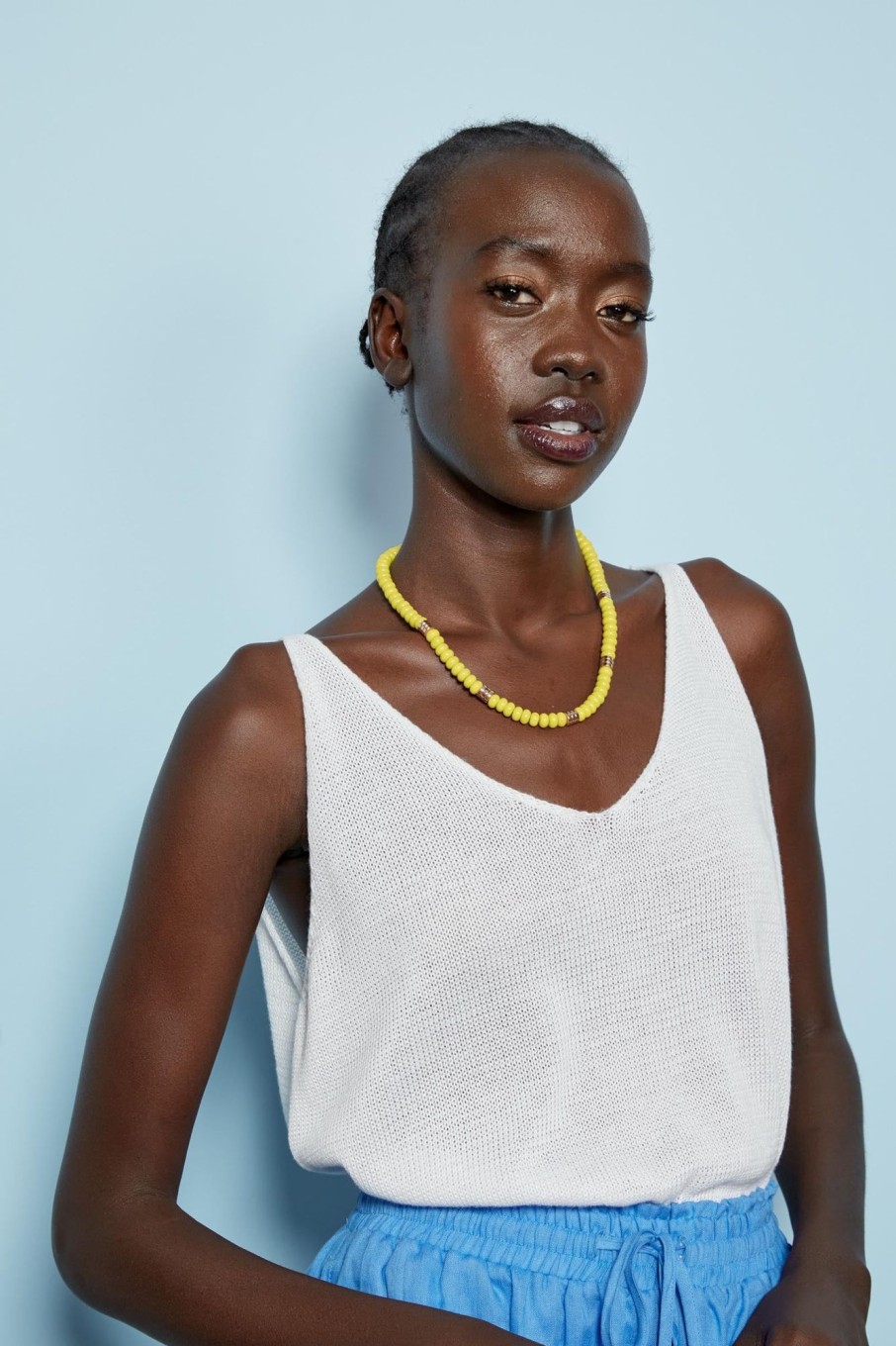 Accessories eb&ive Necklaces | Ludus Necklace - Honeycomb