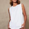 Clothing eb&ive Tanks | Marra Singlet - Salt