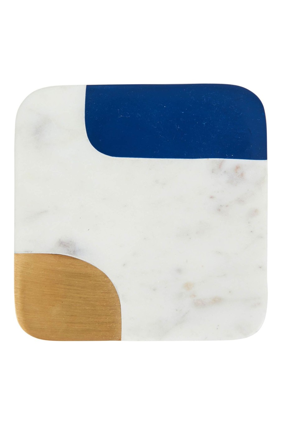 Homewares eb&ive | Luxe Curve Coaster Set - Sapphire