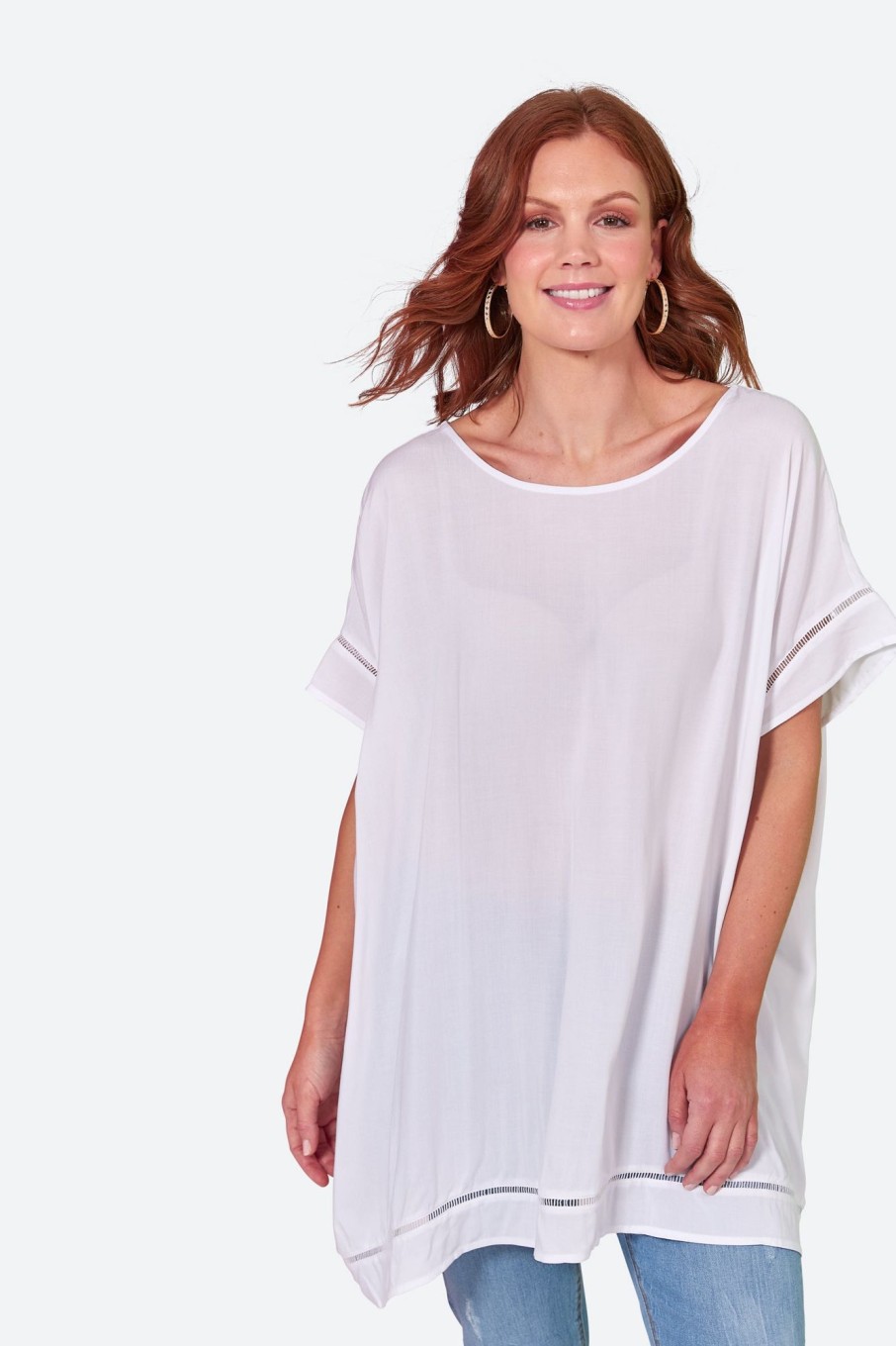 Clothing eb&ive Blouses | Esprit Relax Top - Blanc