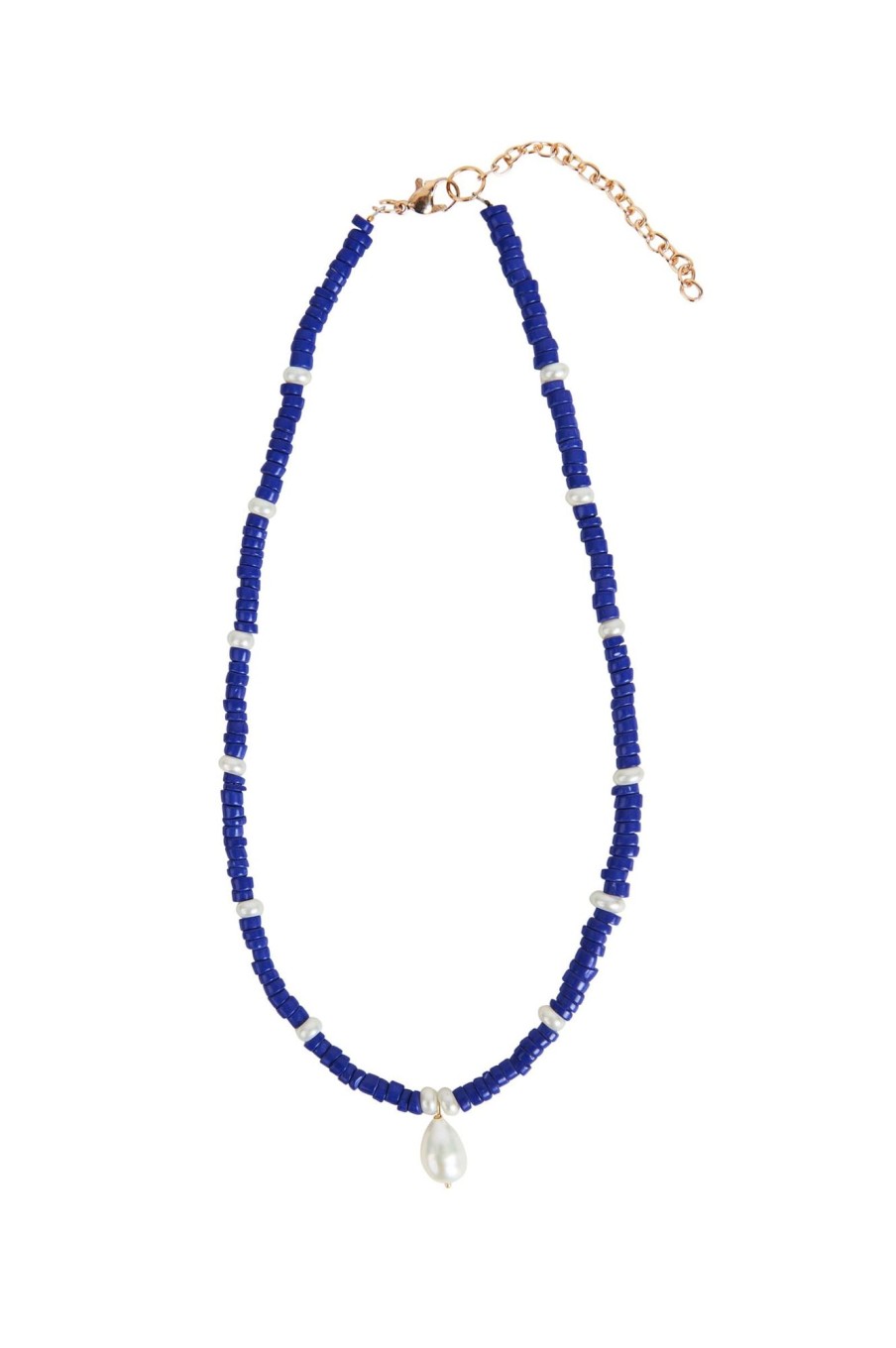 Accessories eb&ive Necklaces | Mimosa Beaded Necklace - Indigo