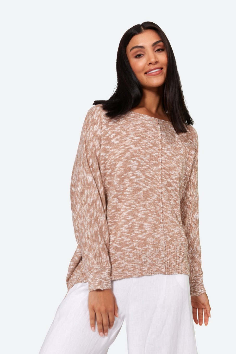 Clothing eb&ive Jumpers | Jovial Jumper - Toffee