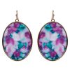 Accessories eb&ive Earrings | Poppy Oval Earring - Flora