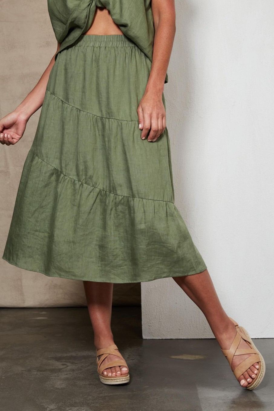 Clothing eb&ive Skirts | Indica Skirt - Fern