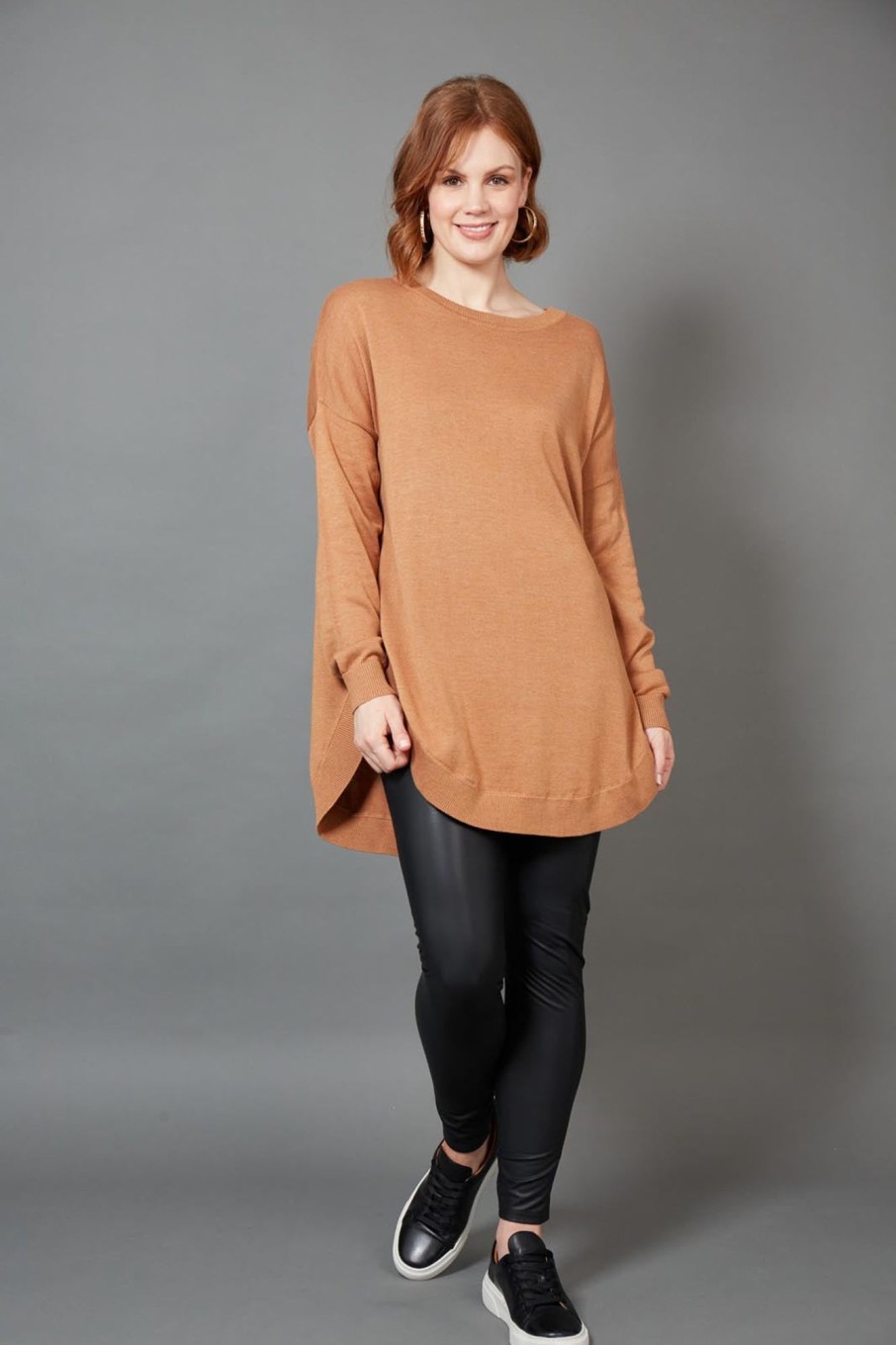 Clothing eb&ive Jumpers | Cleo Jumper - Caramel