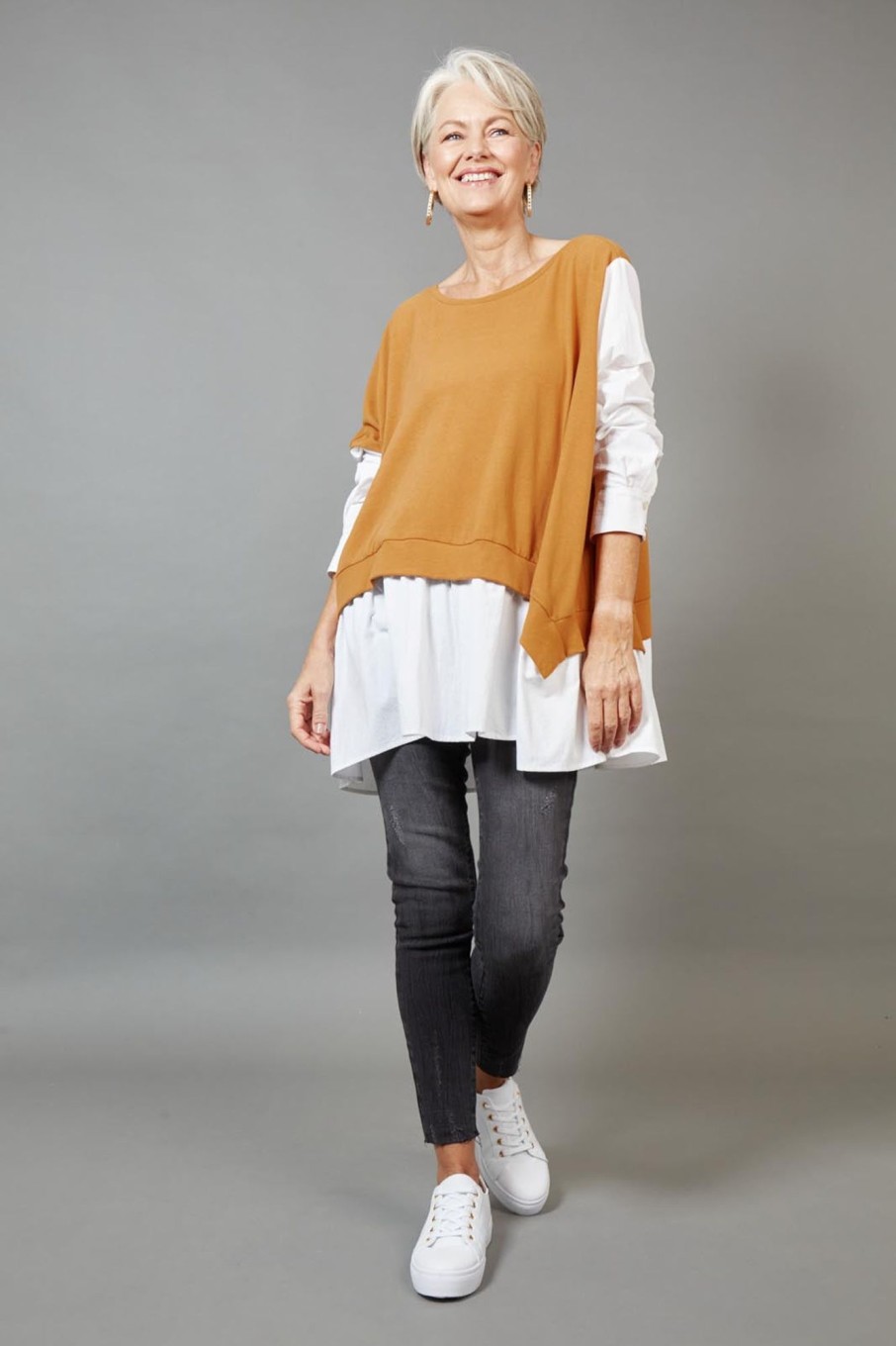 Clothing eb&ive T-Shirts | Martini Shirt Top - Caramel