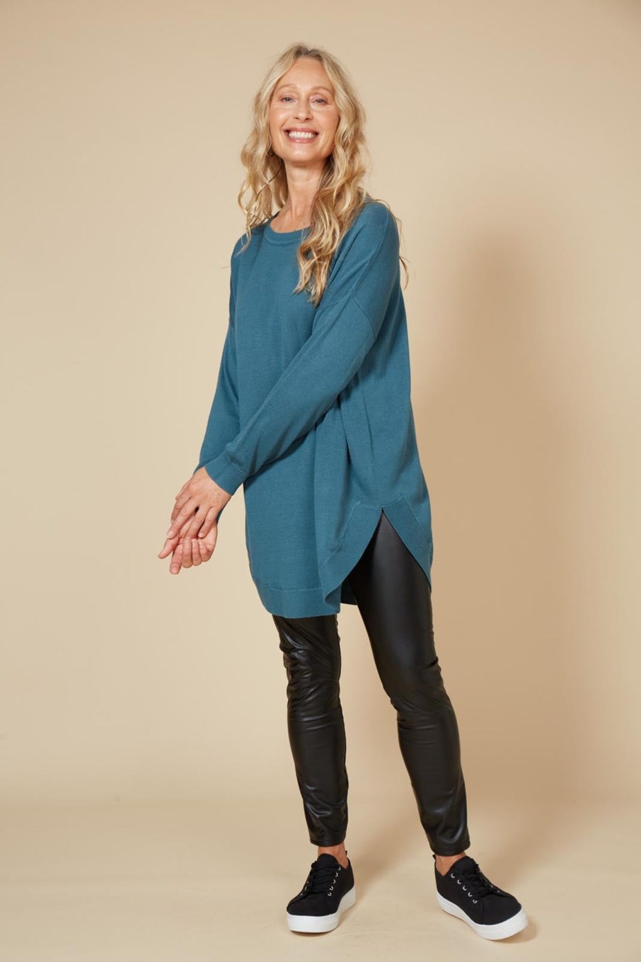 Clothing eb&ive Jumpers | Cleo Jumper - Teal